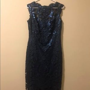 Tadashi Shoji Illusion dress size 8